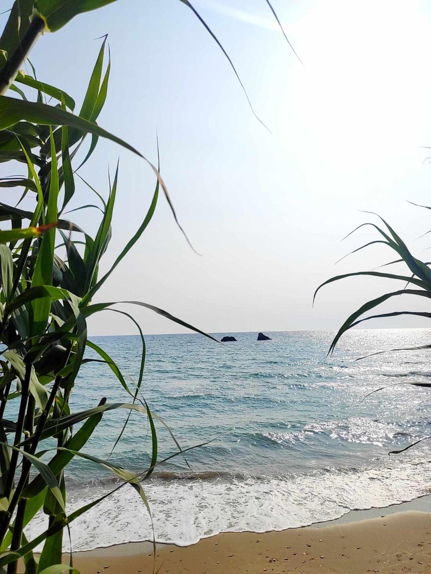 Tetraktys Estate Beachside Υδωρ Ágios Matthaíos Bagian luar foto
